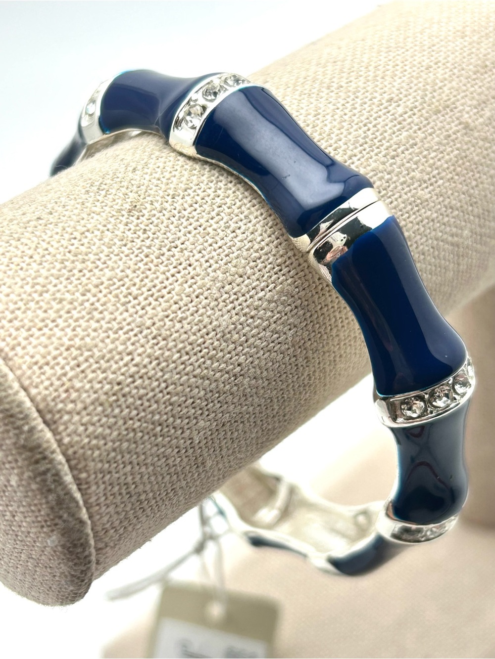 Tommy Bahama Navy Jeweled Bamboo Bracelet NWT